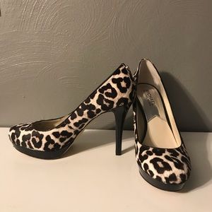 Michael Kors leopard pumps